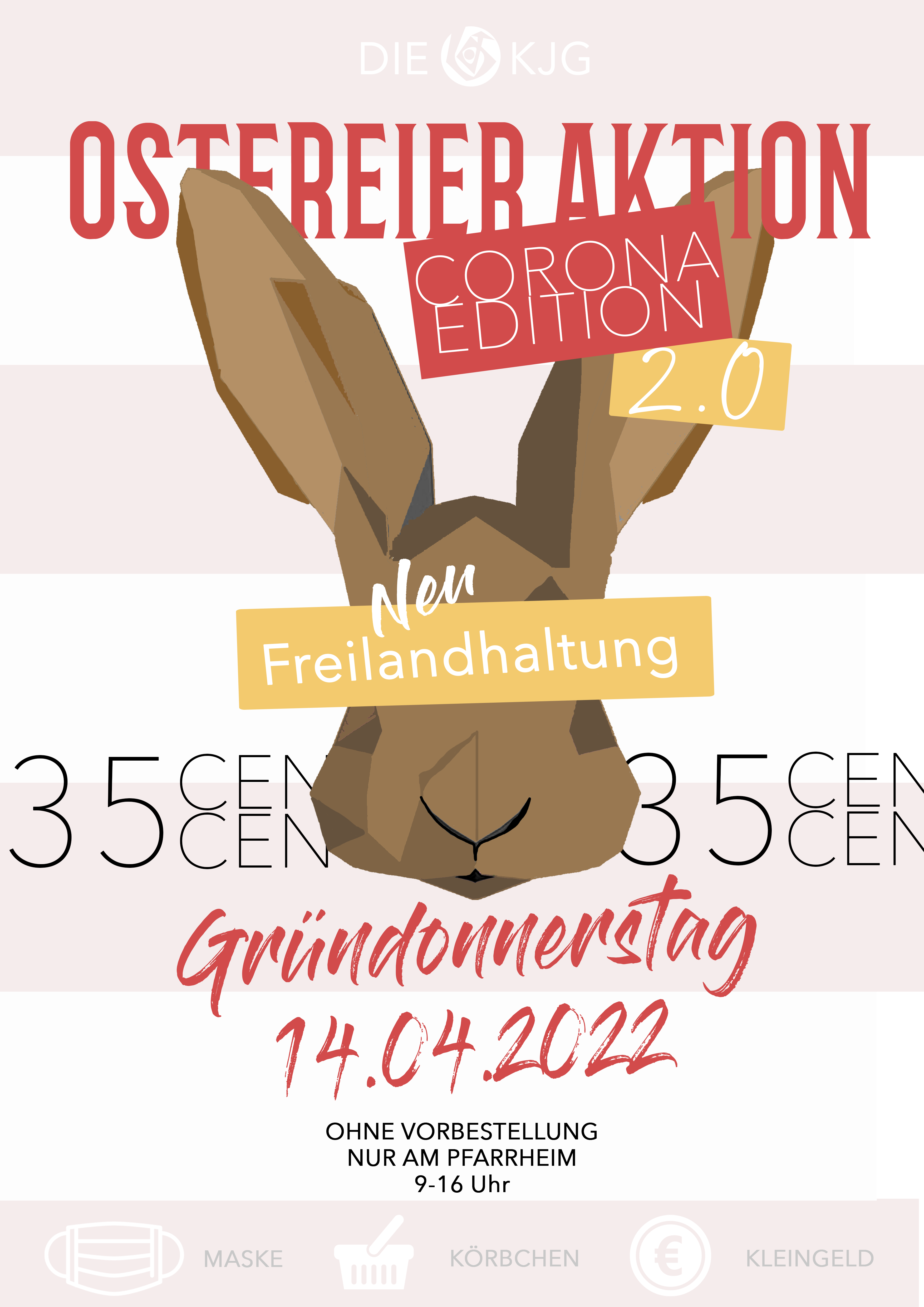 Plakat Ostereiaktion 2022